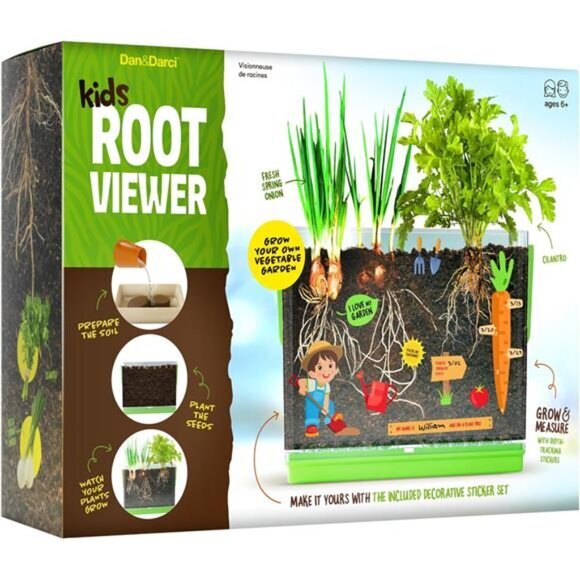 Root Viewer Kit for Kids Grow Your Own Plant‎ for Boys & Girls Science STEM Toy - Picture 1 of 7